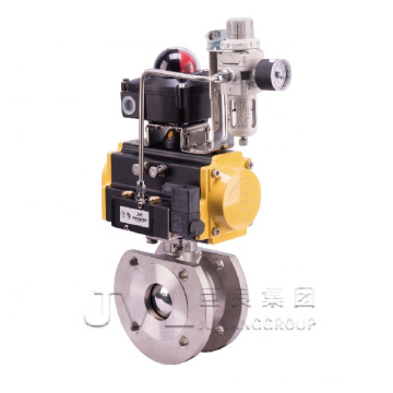 SIT  dn25 flange pneumatic UItra thin ball valve